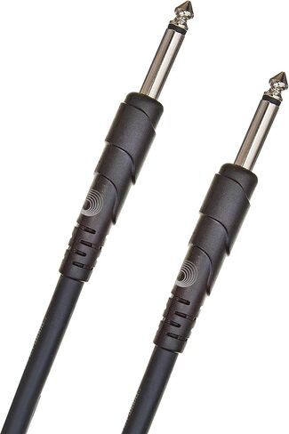 D'Addario Accessories Guitar Cable - Guitar Lead - 1/4 Inch Male to 1/4 Inch Male - Classic Series - 5 Feet/1.52 Meters - Straight Ends - 1 Pack in Kuwait