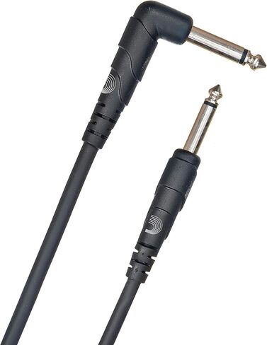 D'Addario Accessories Guitar Cable - Guitar Lead - 1/4 Inch Male to 1/4 Inch Male - Classic Series - 5 Feet/1.52 Meters - Straight Ends - 1 Pack in Kuwait