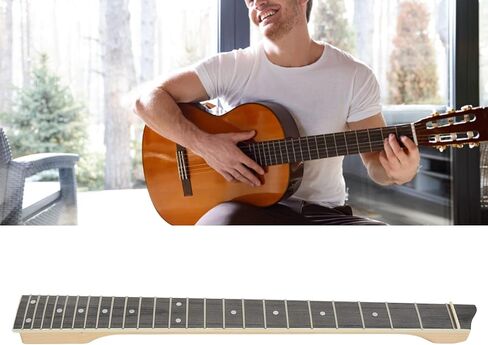 الغيتار الكهربائي الرقبة نقطة البطانة مقطوعة الرأس القيقب فريتس الرقبة الأصابع أجزاء غير مكتملة لاستبدال الغيتار الكهربائي مقطوعة الرأس in Kuwait