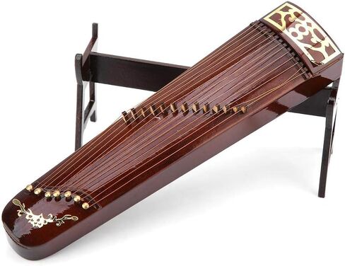 16cm Guzheng Model Miniature Wooden Musical Instrument Model Display, Mini Ornaments Craft for Home Decor in Saudi Arabia