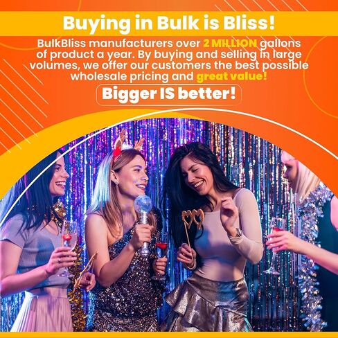سائل الضباب وآلة الدخان من BulkBliss - دي جي ممتاز، عصير ضباب للمناسبات والهالوين، كثافة متوسطة (كوارت (32 أونصة)) in Kuwait