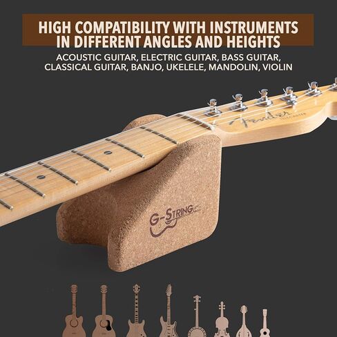 Guitar Neck Rest Cradle + Guitar String Winder Tool and Guitar String Cutter - Guitar Accessories Tool Kit for Repair, Maintenance and Cleaning in Saudi Arabia