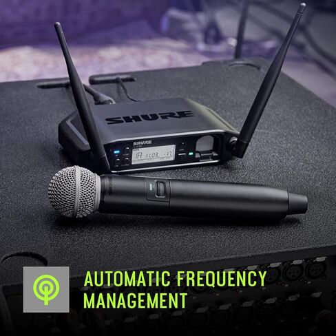 نظام ميكروفون لاسلكي قابل لإعادة الشحن من Shure GLXD14/PGA31 مع جهاز استقبال GLXD4 وجهاز إرسال GLXD1 Bodypack وميكروفون مكثف لسماعات الرأس PGA31 in Saudi Arabia