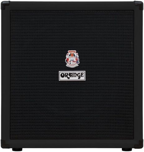 مجموعة Orange Amps Crush Bass 50 1x12 50W Bass Combo باللون الأسود مع كابل أدوات منسوج باللون الأسود وكابل الطاقة وقطعة قماش لتلميع الصوت السائل in Kuwait