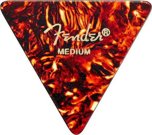Fender Classic Celluloid Guitar Picks 351 Shape, Black, Medium, 12-Pack in Saudi Arabia