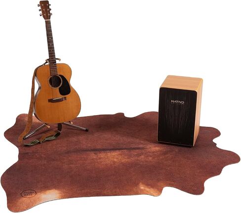 DRUMnBASE Vegan Cow Stage Rug VGN CBLW Clara Black/White 6' X 5.25' in Kuwait