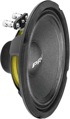 PRV AUDIO 6MB250-NDY-4 6.5 Inch Speakers Midbass Woofer 4 Ohm, Neodymium Magnet Speaker 4 Ohm 95 dB 125 Watts RMS Power, 250 Watts Program Power Loudspeaker (Single) in Saudi Arabia