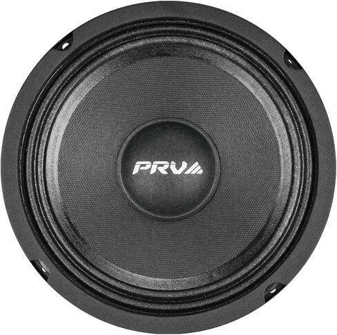 PRV AUDIO 6MB250-NDY-4 6.5 Inch Speakers Midbass Woofer 4 Ohm, Neodymium Magnet Speaker 4 Ohm 95 dB 125 Watts RMS Power, 250 Watts Program Power Loudspeaker (Single) in Saudi Arabia