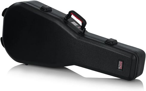 حافظة Gator GC-DREAD الفاخرة المصبوبة للجيتار الصوتي Dreadnought - حزمة مع حزام ولقطات وقماش تلميع Austin Bazaar in Saudi Arabia