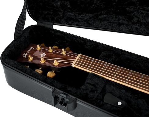 حافظة Gator GC-DREAD الفاخرة المصبوبة للجيتار الصوتي Dreadnought - حزمة مع حزام ولقطات وقماش تلميع Austin Bazaar in Saudi Arabia