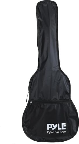Pyle 36 Inch Acoustic Guitar Bag, Gig Bag with Dual Carry Straps for PYLE 3/4 Size Beginner Classical Nylon Guitar Series in Saudi Arabia