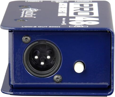 حزمة الصندوق المباشر النشط Radial Engineering Pro48 مع كابل ميكروفون Pig Hog وقطعة قماش سائلة لتلميع الصوت in Saudi Arabia