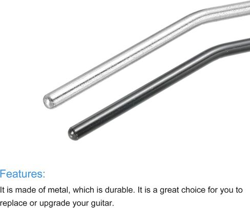 PATIKIL Guitar Tremolo Arm Bridge Bar Metal Rocker Black for Most Tremolo Bridge System Pack of 2 in Kuwait