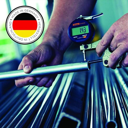 K&M König & Meyer 23600.500.55 حامل ميكروفون على شكل شريط يصل إلى أربعة ميكروفونات أو أذرع بوم | ⅝" موصل ملولب | يدور 360 درجة | قطعة واحدة بالكامل | هيكل فولاذي مصنوع في ألمانيا باللون الأسود in Kuwait