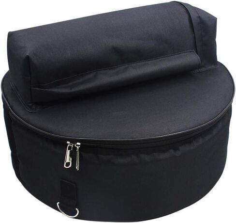 حقيبة طبلة Vaguelly Snare Drum GigBag، حقيبة حمل من قماش أكسفورد مقاومة للماء مع جيوب خارجية وأشرطة كتف قابلة للفصل، ملحقات تخزين الإيقاع القابلة للحمل in Saudi Arabia