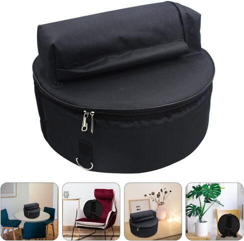 حقيبة طبلة Vaguelly Snare Drum GigBag، حقيبة حمل من قماش أكسفورد مقاومة للماء مع جيوب خارجية وأشرطة كتف قابلة للفصل، ملحقات تخزين الإيقاع القابلة للحمل in Saudi Arabia