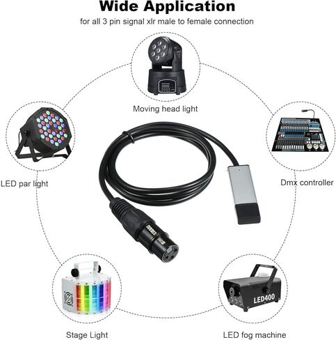 شينسلاي محول واجهة USB الى دي ام اكس، كابل تعتيم للتحكم في اضاءة المسرح والكمبيوتر باضاءة LED DMX512 in Kuwait