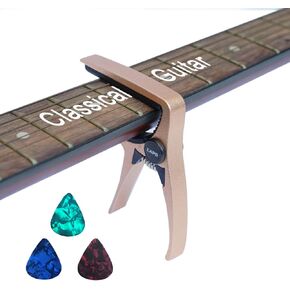 MEDIORAYS Ukulele Capo for 4 String Guitar and Mandolin, Mini Size Professional Ukulele Capo