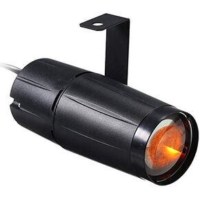 Lixada Pinspot Light 10W LED Spot Stage Lights Mini Beam Track الإضاءة لاعبا اساسيا للعائلة والحفلات المنزلية الديكور بار نادي حانة DJ عرض حفل زفاف - أبيض دافئ