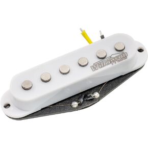 Wilkinson M Series High Output Alnico 5 Strat Single Coil Middle Pickup for Stratocaster Electric Guitar, Black