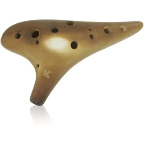 "ريذم أوف إيرث" 12 فتحة ألتو سي المدخن من أوكارينا فاير أوكارينا رائعة للأداء، تصميم خاص من قبل فكرة هدية عيد الميلاد من أوكارينوند in Kuwait