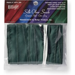 Hodge Silk Long Oboe Swab - Green