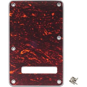 Musiclily 3Ply Strat Back Plate Tremolo Cavity Cover Backplate for Fender US/Mexico Made Standard ST Strat Stratocaster Modern Style Electric Guitar,Cream in Kuwait