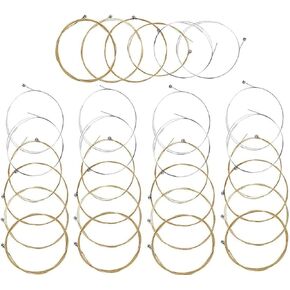 TUOREN 5 Sets of 6 String Guitar Strings Replacement Steel Guitar Strings for Acoustic Guitar Gold Ball End in Saudi Arabia