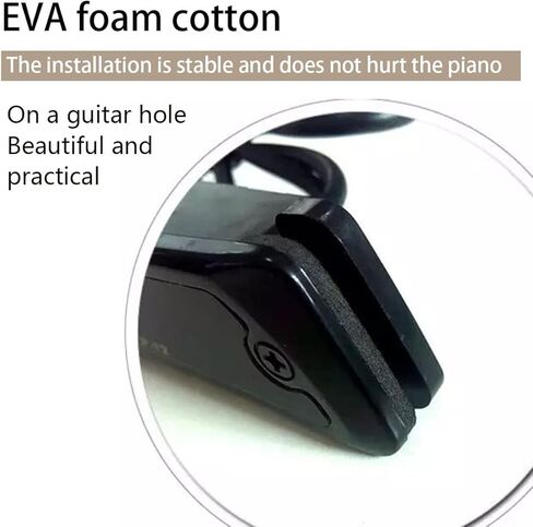 مجموعة التقاط الجيتار الصوتي، فتحة صوت مغناطيسية، سلسلة من الفولاذ، دبوس التقاط الذيل، إخراج الصوت، اللعب بالغناء، القيثارة الخشبية، التقاطات صوتية سلبية عالية الدقة (MTP-11) in Kuwait