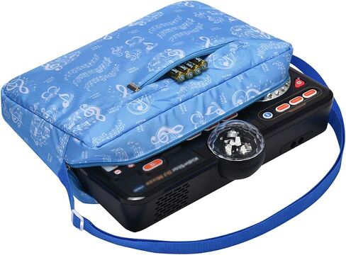 Carrying Case Portable Bag Travelling Case Compatible with VTech KidiStar DJ Mixer (Blue) in Saudi Arabia