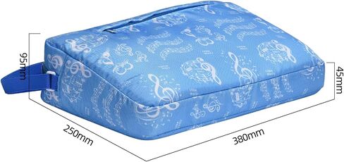 Carrying Case Portable Bag Travelling Case Compatible with VTech KidiStar DJ Mixer (Blue) in Saudi Arabia