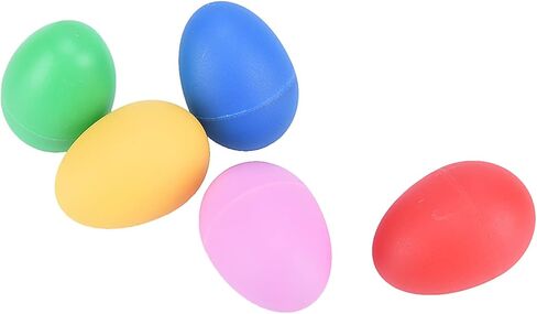 ماراكاس، رومبا شيكر مع 2 شيكر بيض للبالغين - آلة موسيقية إيقاعية يدوية (ملونة) in Kuwait