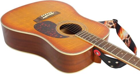 YMC TP20 سلسلة 6 قطع أجزاء الغيتار 3 يسار 3 رؤوس آلة يمين مقابض سلسلة الغيتار ضبط أوتاد رأس الآلة للجيتار الكهربائي أو الصوتي مع 2 قطعة أقفال حزام، أسود in Kuwait