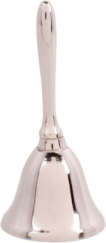 Solid Brass Hand Bell Call Bell Polished Brass Wedding Bells Super Loud in Kuwait