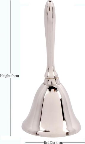 Solid Brass Hand Bell Call Bell Polished Brass Wedding Bells Super Loud in Kuwait