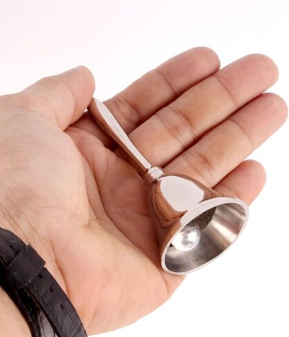Solid Brass Hand Bell Call Bell Polished Brass Wedding Bells Super Loud in Kuwait