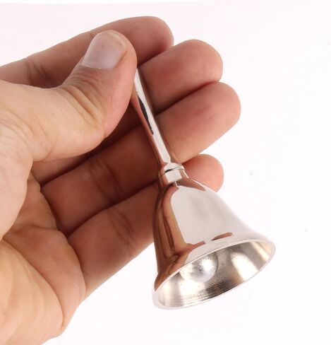 Solid Brass Hand Bell Call Bell Polished Brass Wedding Bells Super Loud in Kuwait