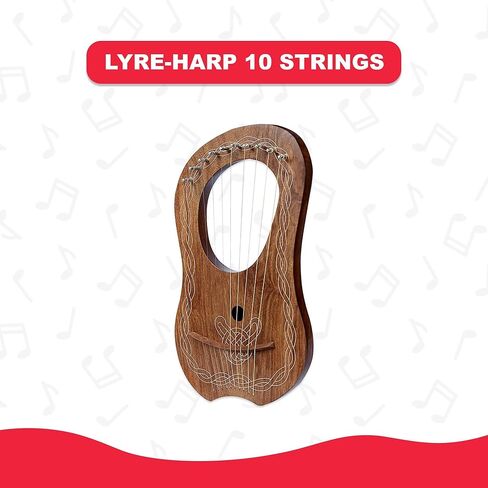 10 اوتار قيثارة موسيقية منحوتة على شكل ورقة شجر in Kuwait