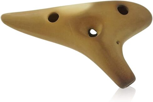 "ريذم أوف إيرث" 12 فتحة ألتو سي المدخن من أوكارينا فاير أوكارينا رائعة للأداء، تصميم خاص من قبل فكرة هدية عيد الميلاد من أوكارينوند in Kuwait