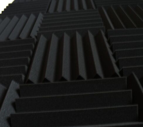 96 لوحة رغوة صوتية إسفين ستوديو عازل للصوت بلاط الحائط 12 بوصة × 12 بوصة × 2 بوصة in Kuwait