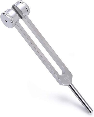 Bysameyee 528 hz Tuning Fork Medical with Taylor Percussion Hammer Mallet, Non-Magnetic Aluminum Alloy Tuning Forks for Sound Healing Therapy, DNA Repair, Violin/Guitar/Piano Tune in Kuwait