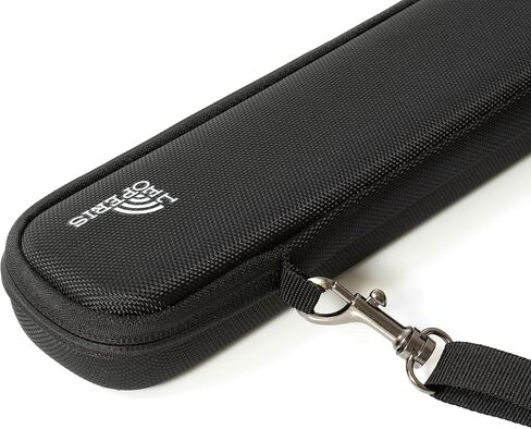 LEOPERIS Conductor Baton Case - With Resin Conducting Baton - Has Adjustable Inserts and Lid Pads - Includes Metal Bookmark Clip and Pencil in Saudi Arabia