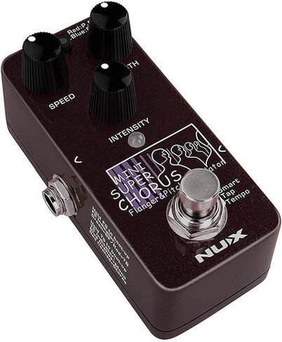 مجموعة دواسات NUX Mini SCF Super Chorus Flanger وPitch Effects مع كابلين للأجهزة وكابلين للتصحيح in Saudi Arabia