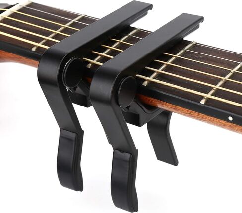 Guitar Capo 2 pack, Capo for Acoustic and Electric Guitar, Ukulele, Bass, Banjo, Mandolin in Saudi Arabia
