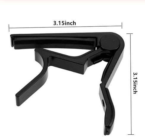 Guitar Capo 2 pack, Capo for Acoustic and Electric Guitar, Ukulele, Bass, Banjo, Mandolin in Saudi Arabia