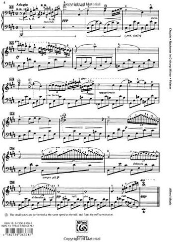 Nocturne in C-sharp minor (Posth.): Sheet (Alfred Masterwork Edition) in Saudi Arabia