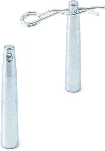 QWORK Aluminum Conical Coupler Pins with R-Clip - 15 Sets of 2.7-inch Stage Lights Truss Accessories for Lighting Trusses Replace Parts in Saudi Arabia
