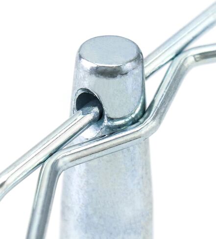 QWORK Aluminum Conical Coupler Pins with R-Clip - 15 Sets of 2.7-inch Stage Lights Truss Accessories for Lighting Trusses Replace Parts in Saudi Arabia