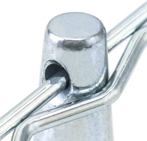 QWORK Aluminum Conical Coupler Pins with R-Clip - 15 Sets of 2.7-inch Stage Lights Truss Accessories for Lighting Trusses Replace Parts in Saudi Arabia