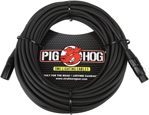 كابل إضاءة Pig Hog PHDMX10 3 Pin DMX، 10 أقدام in Kuwait